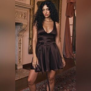 house of cb ella sky blue dress House Of CB House Of CB Marcella Pleated Maxi Dress